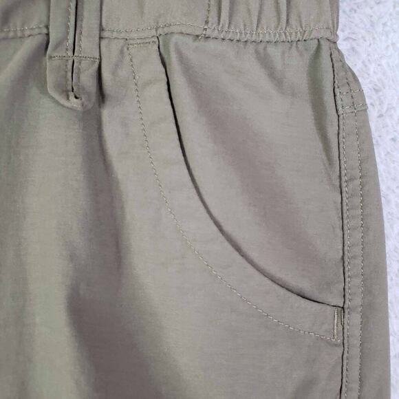 Duluth Trading Co Womens Cargo Pants Brown Size 18X31 Flat Front Straight Leg - Picture 5 of 9